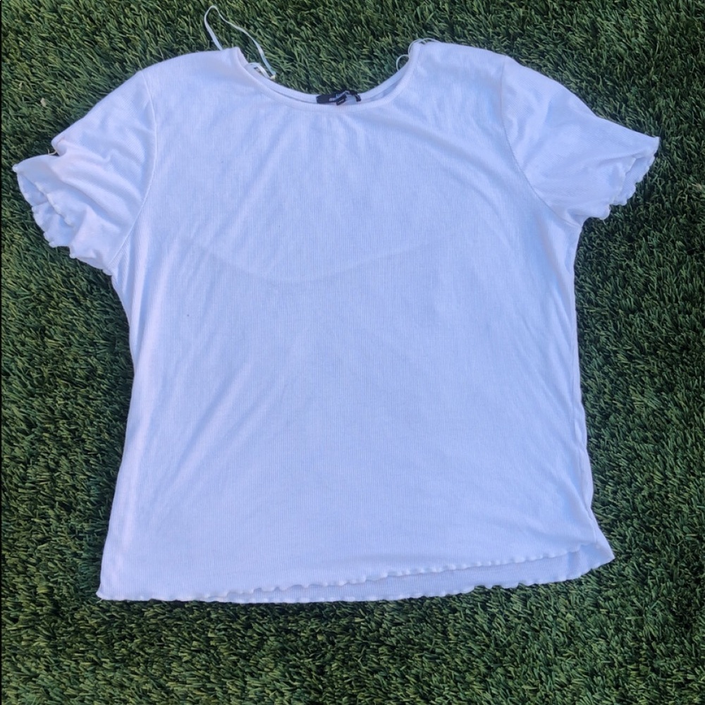 Plain white shirt